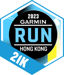 Garmin Run 2023 - Hong Kong 21K