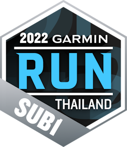 Garmin Run - Thailand Sub1