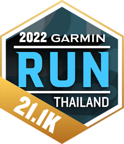 Garmin Run - Thailand 21.1K