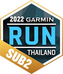 Garmin Run - Thailand Sub2