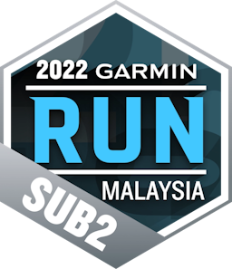 Garmin Asia Run Series 2022 – Malaysia Marathon – Sub 2
