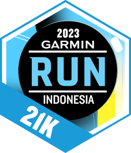 Garmin Run 2023 - Indonesia 21K