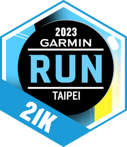 Garmin Run 2023 - Taipei 21K