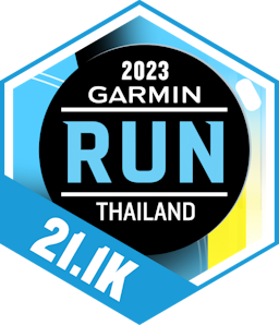 Garmin Run 2023 - Thailand 21.1K Finisher