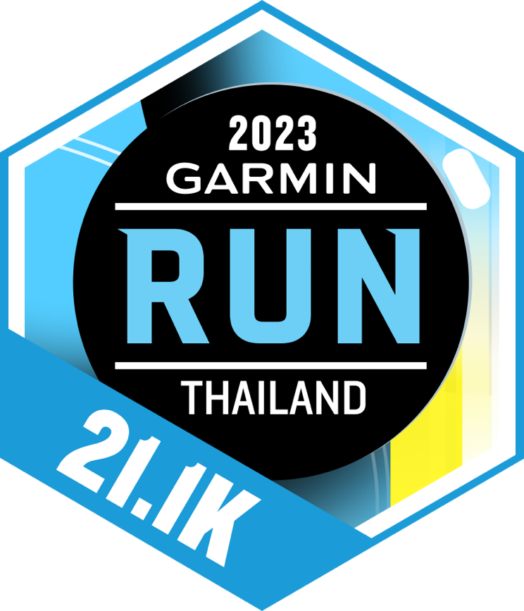 Garmin Run 2023 - Thailand 21.1K Finisher