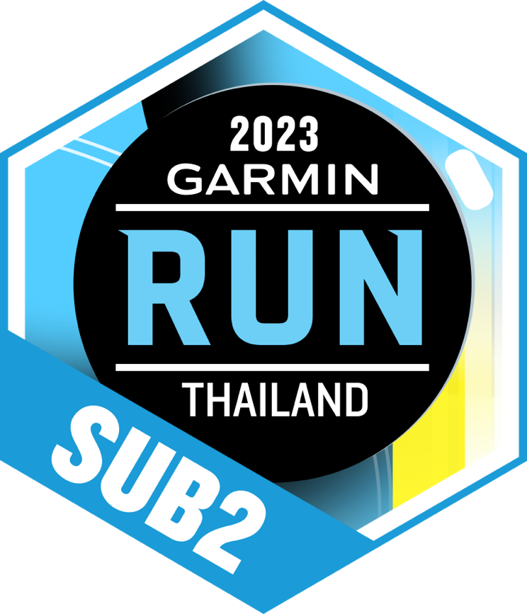 Garmin Run 2023 – Thailand 21.1K Sub2