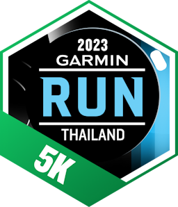 Garmin Run 2023 - Thailand 5K Finisher