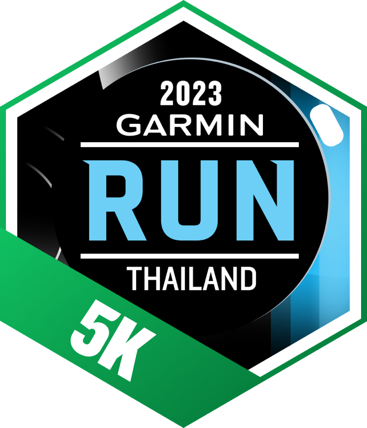 Garmin Run 2023 - Thailand 5K Finisher
